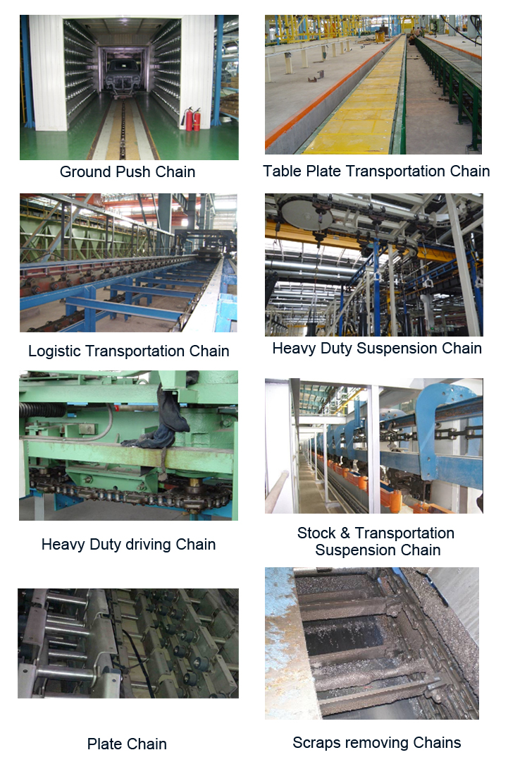 Factory Steel Cold Forging For Custom P200 Conveyor Chain(图2)