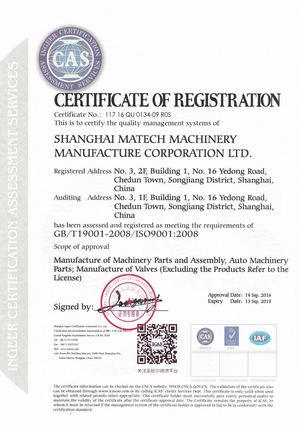 MATECH Stainless Steel Machinery Lost Wax Casting Valve Part(图8)