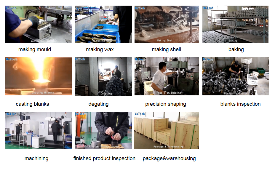 Oem Custom Precision Investment Casting Parts For Food Machine(图10)